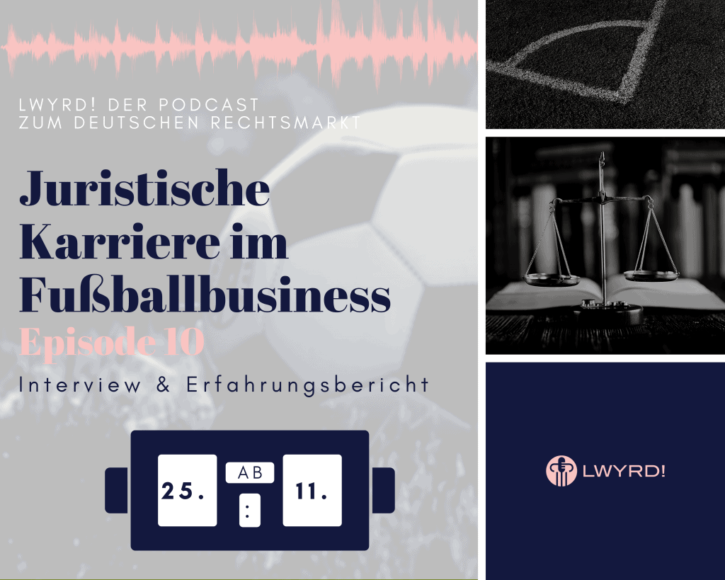 Juristische Karriere im Fußballbusiness